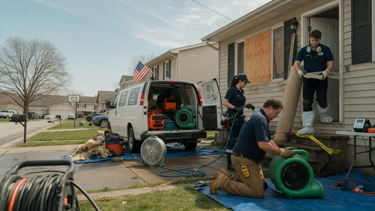 Water Damage Restoration in Beaver Falls, PA near me